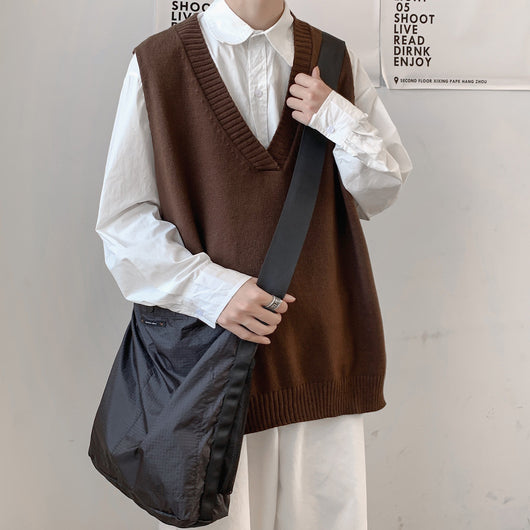 Chaleco de Punto sin Mangas para Hombre - Estilo Otoño - Image 3