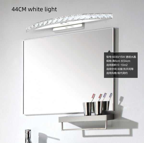 Lámpara LED de Espejo para Baño con Cristal - Luz Frontal Elegante - Image 6
