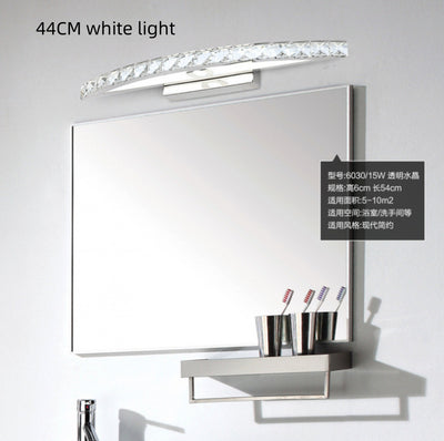 Lámpara LED de Espejo para Baño con Cristal - Luz Frontal Elegante - Image 6