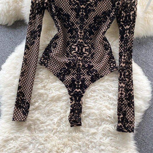 Camiseta Mesh Manga Larga para Mujer - Ajuste Perfecto - Image 2