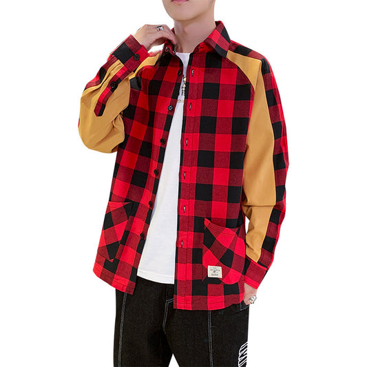 Camisa a Cuadros para Hombre - Estilo Otoño e Invierno - Image 2