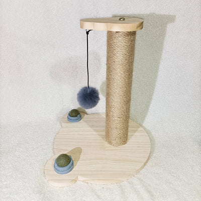 Juguete Giratorio para Gatos de Madera Maciza - Palo Interactivo Resistente y Divertido - Image 40