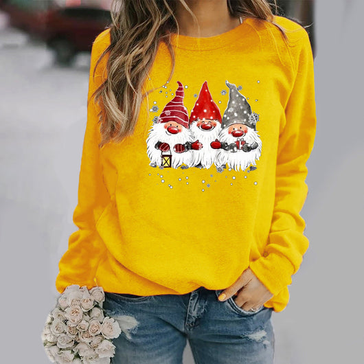Sudadera de Cuello Redondo con Estampado Gráfico de Manga Larga - Image 7