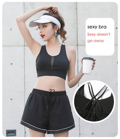 Conjunto de Yoga Suelto para Mujer - Tela Transpirable de Secado Rápido - Image 17