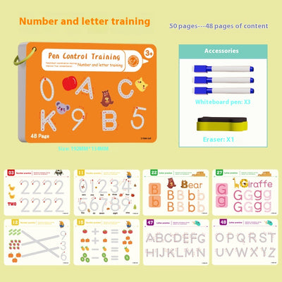 Tarjetas de Práctica para Control de Escritura - Educación Inicial Borrable - Image 9