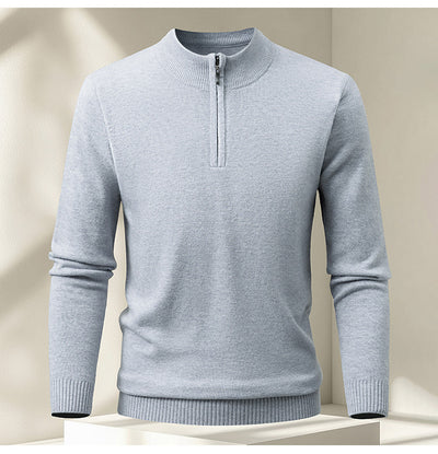 Suéter Pullover Tejido con Cierre Medio para Hombre - Image 18