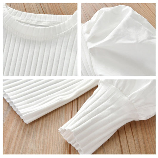 Playera Infantil Estilo Vaquero de Manga Larga para Niñas - Image 11