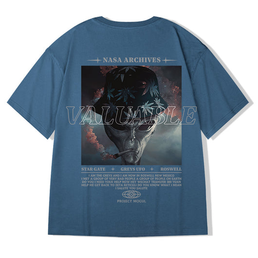 Playera Casual de Manga Corta Estilo Urbano para Hombre - Image 2