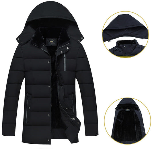 Chaqueta Acolchada de Algodón con Forro de Terciopelo - Abrigo Térmico Premium - Image 14