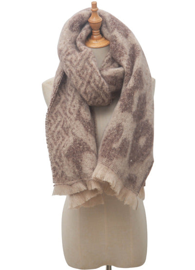 Bufanda Estampado Leopardo Estilo Europeo Americano para Hombre - Image 22