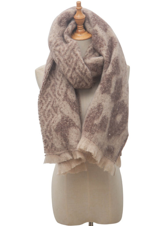 Bufanda Estampado Leopardo Estilo Europeo Americano para Hombre - Image 22