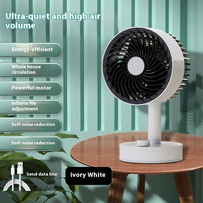 Ventilador USB Compacto de Escritorio con Carga Rápida - Image 5