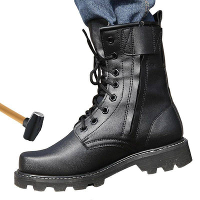 Botas Tácticas Militares con Punta de Acero - Calzado de Seguridad Profesional - Image 3
