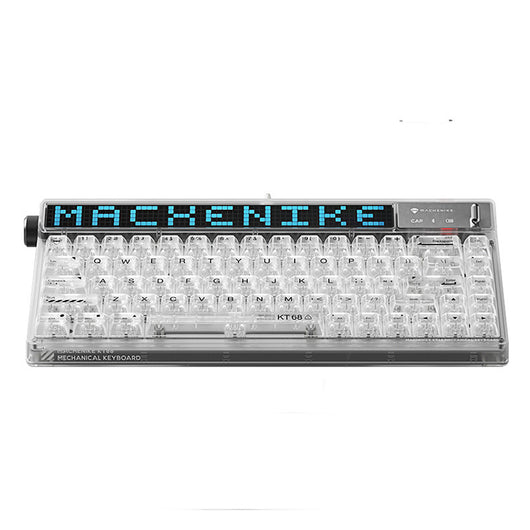 Teclado Mecánico Transparente Inalámbrico Ice Cube - Image 11