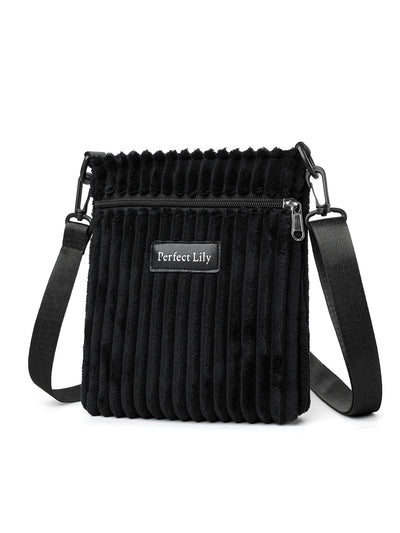 Bolsa Mensajero de Pana para Mujer - Estilo Casual y Funcional - Image 19