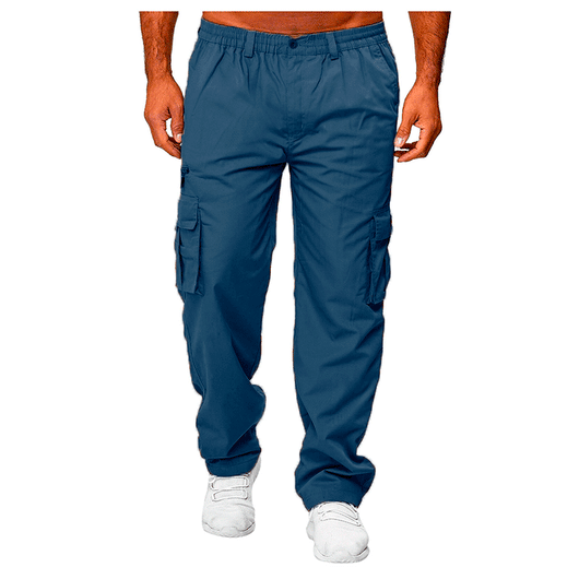 Pantalones Cargo Holgados Multibolsillos para Hombre - Image 12