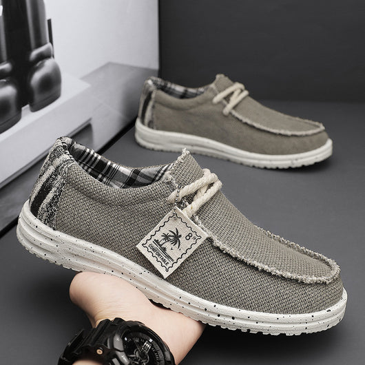 Tenis Casuales de Lona para Hombre - Diseño Versátil - Image 3