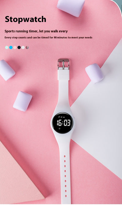 Reloj Deportivo Despertador Vibración Impermeable para Estudiantes - Image 16
