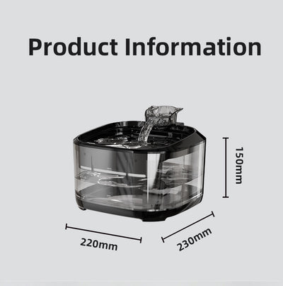 Fuente Automática para Mascotas con Filtración Continua y Gran Capacidad - Image 17