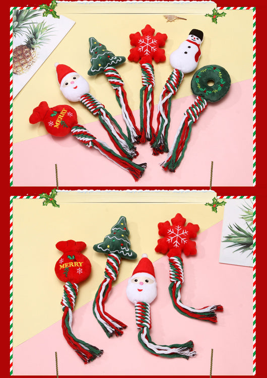 Juguete Navideño para Perros - Limpieza Dental y Resistencia a Mordidas - Image 12