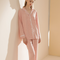 Cardigan Tejido Modal a Rayas para Mujer - Versátil para Casa y Salida