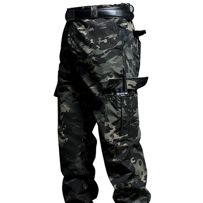 Pantalones Tácticos Multibolsillos Holgados de Trabajo Resistente - Image 5