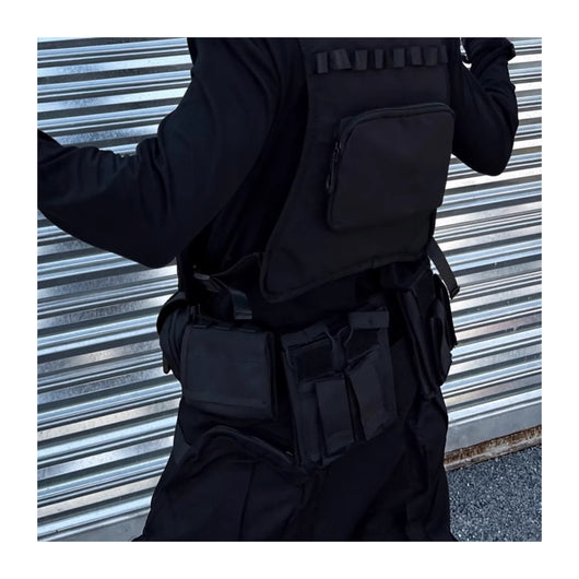 Cinturón Táctico Multifuncional Desmontable con Bolsa de Cadera - Image 22