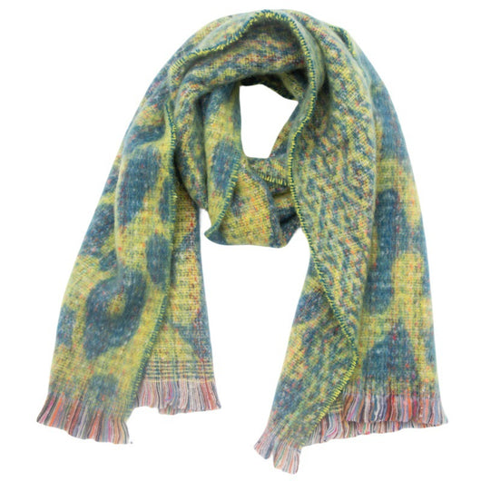 Bufanda Corta Estampado Leopardo Unisex - Diseño Europeo y Americano - Image 7