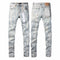 Pantalones Skinny Retro Ajustados con Elastano