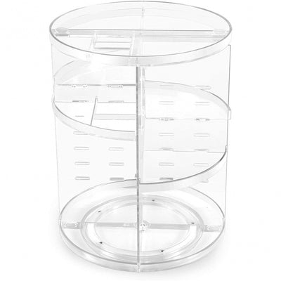 Organizador Giratorio de Cosméticos y Cuidado de Piel - Gran Capacidad Rojo - Image 7