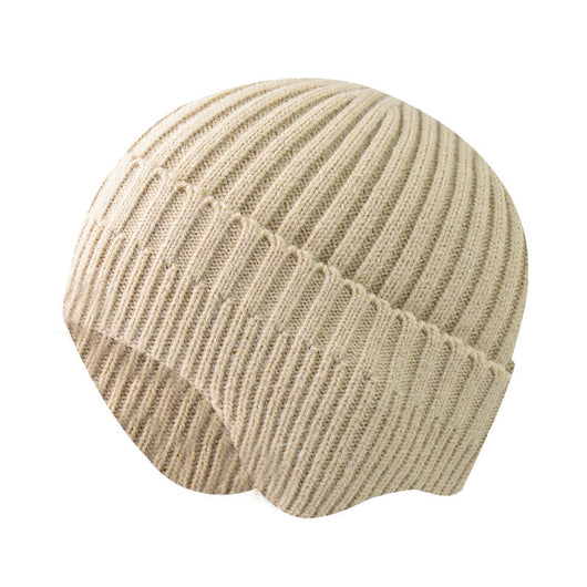 Gorro de Lana Tejido para Protección de Oídos - Colores Puros y Cálidos - Image 8