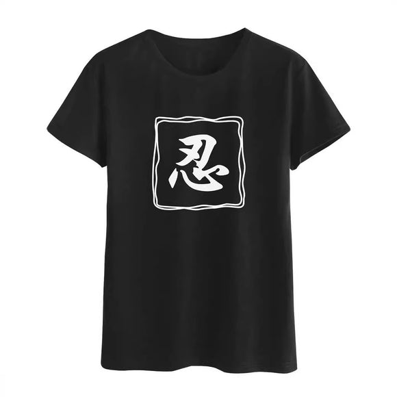 Playera con Caracteres Chinos Impresos Digital