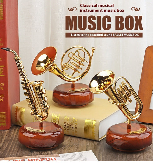 Caja de Música Giratoria con Violín - Instrumento Musical Decorativo - Image 12