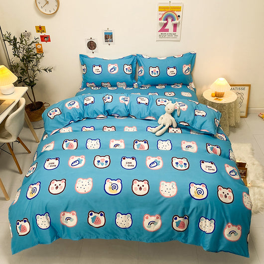 Conjunto de 4 Piezas en Algodón Estampado con Acabado Satinado - Image 20