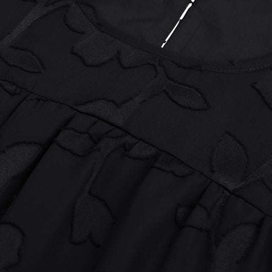 Blusa de Cuello Redondo Color Sólido Primavera Verano - Image 17