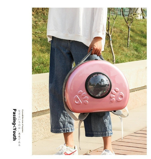 Mochila Transportadora Transparente para Mascotas con Cápsula Espacial - Image 29