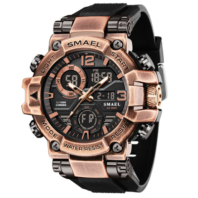 Reloj Deportivo Multifunción Dual Display en Aleación Multicolor - Image 8