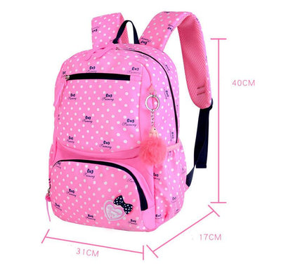 Mochila Escolar Estilo Coreano Princesa para Niñas - Image 7