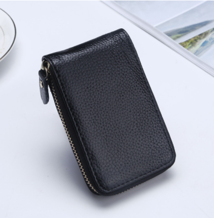 Billetera Monedero de Cuero Nylon Versión Coreana - Image 3