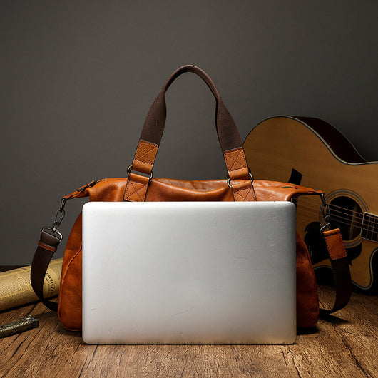 Bolso de Cuero Genuino para Hombre - Bandolera Premium Estilo Ejecutivo - Image 9