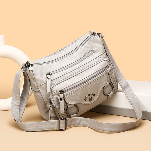 Bolsa Maternal de Cuero PU Suave con Diseño Avanzado - Image 4