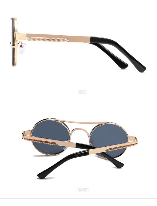 Gafas de Sol Retro Punk con Lentes de Película Color - Image 5
