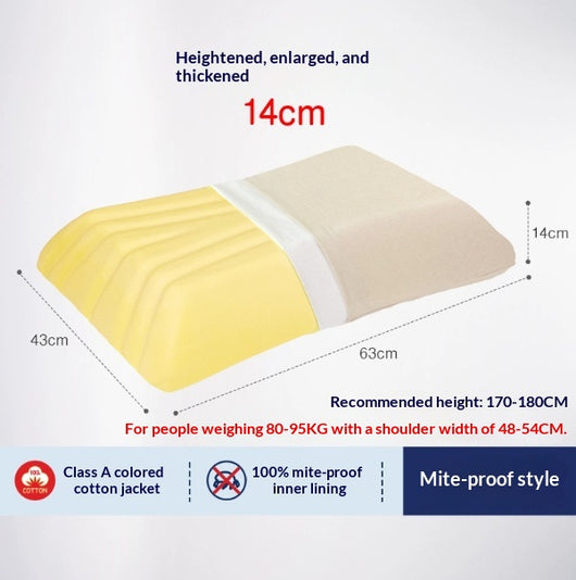 Almohada Ergonómica Reforzada de Alto Loft para Dormir de Lado - Image 12