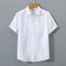 Camisa de Lino Puro para Hombre de Manga Corta