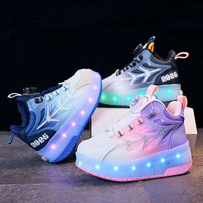 Patines con Ruedas Luminosas para Niños