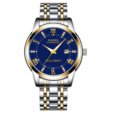 Reloj de Cuarzo Elegante Impermeable Ultrafino para Hombre