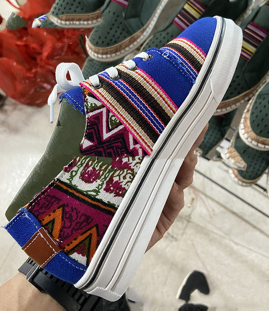 Zapatos Planos Casuales Estilo Étnico Europeo y Americano - Image 10