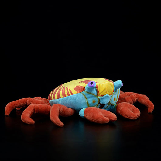 Muñeco de Peluche Cangrejo Rojo Realista con Simulación