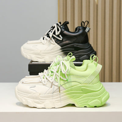 Tenis Deportivos con Gradiente Verde Contraste - Image 14