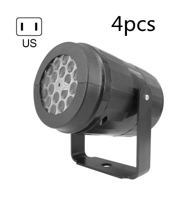Proyector de Luces Navideñas LED con Copos de Nieve Rotatorios para Exteriores - Image 15